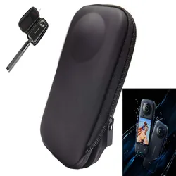 Mini Storage Case For Insta360 X3 X2 Screen Protector Portable Protective Case Pu Bag For Insta 360 X3 Camera Accessories