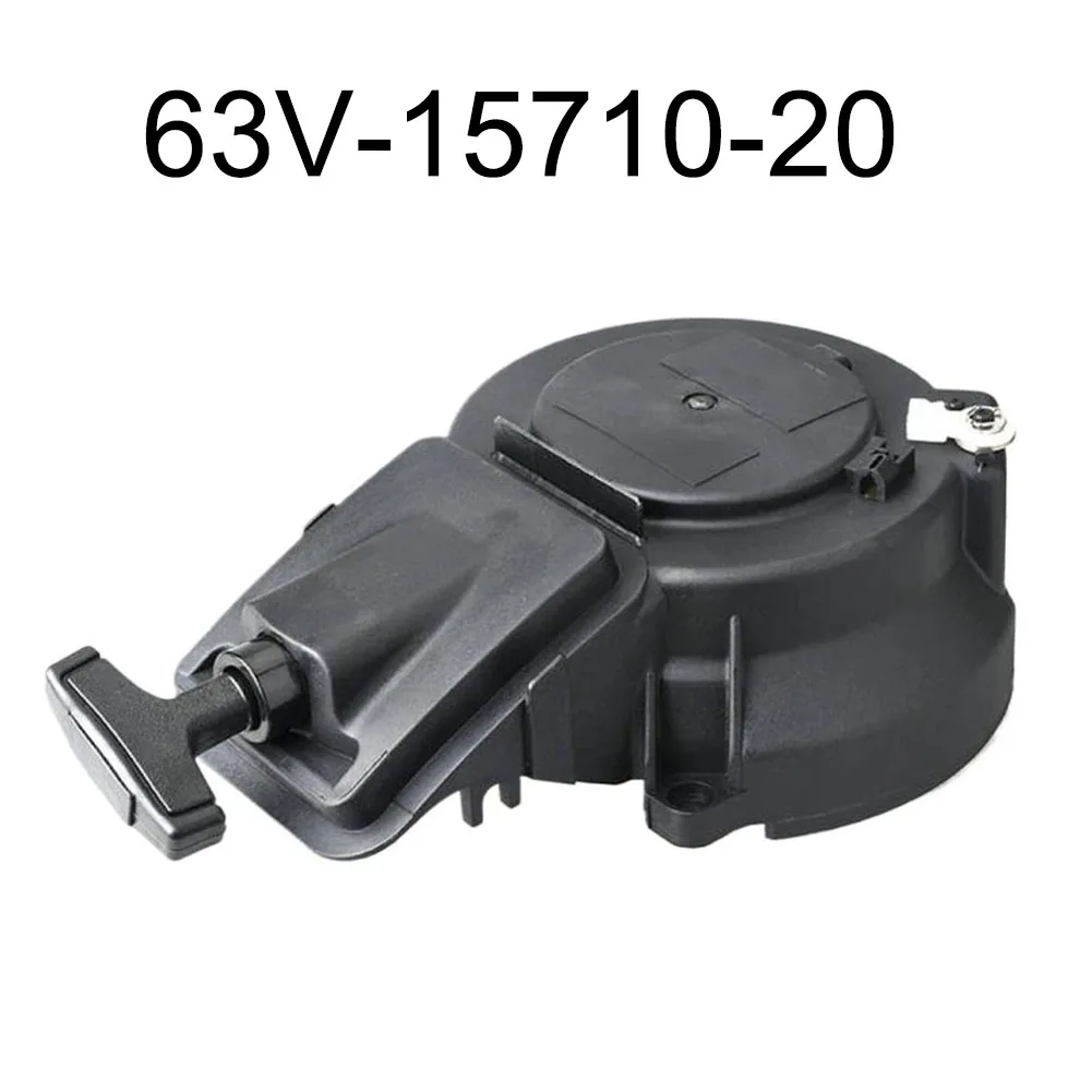 

Pull-cord Starter Black Recoil Pull Starter Heat-resistant Material Anti-aging Properties Pressure-resistant Design