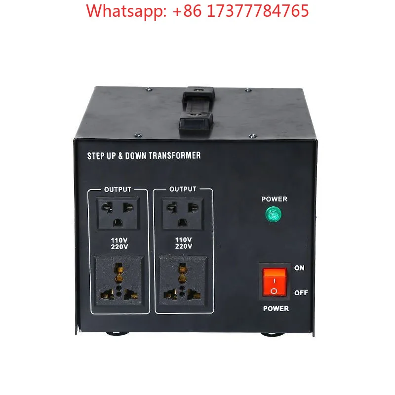 1836 2000W Manufacturer Supplies Mutual Conversion Step-Up Transformer 110 To 220 and 220V To 110V Voltage Mutual0