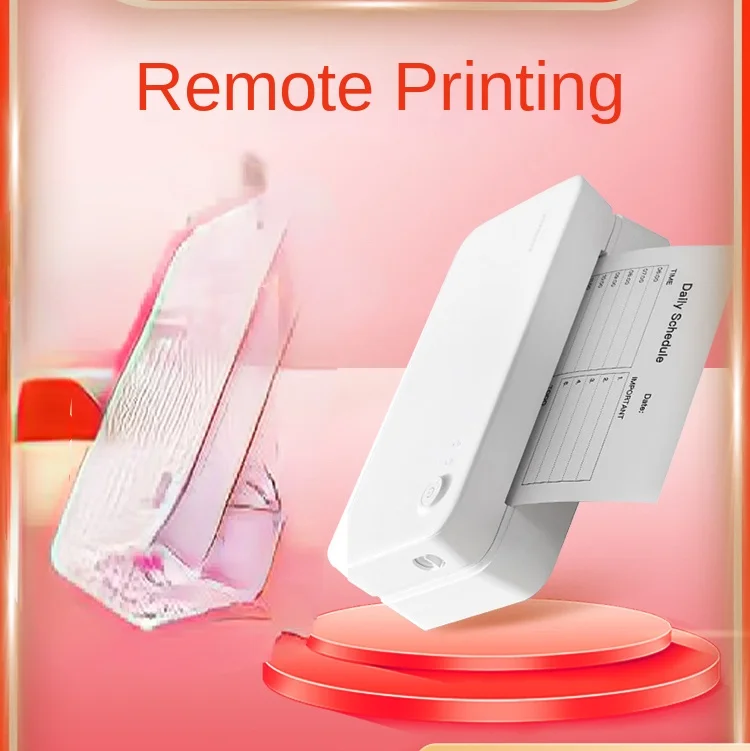 Meow Meow A4 printer F1 printer Student test paper mobile phone portable inkless thermal version