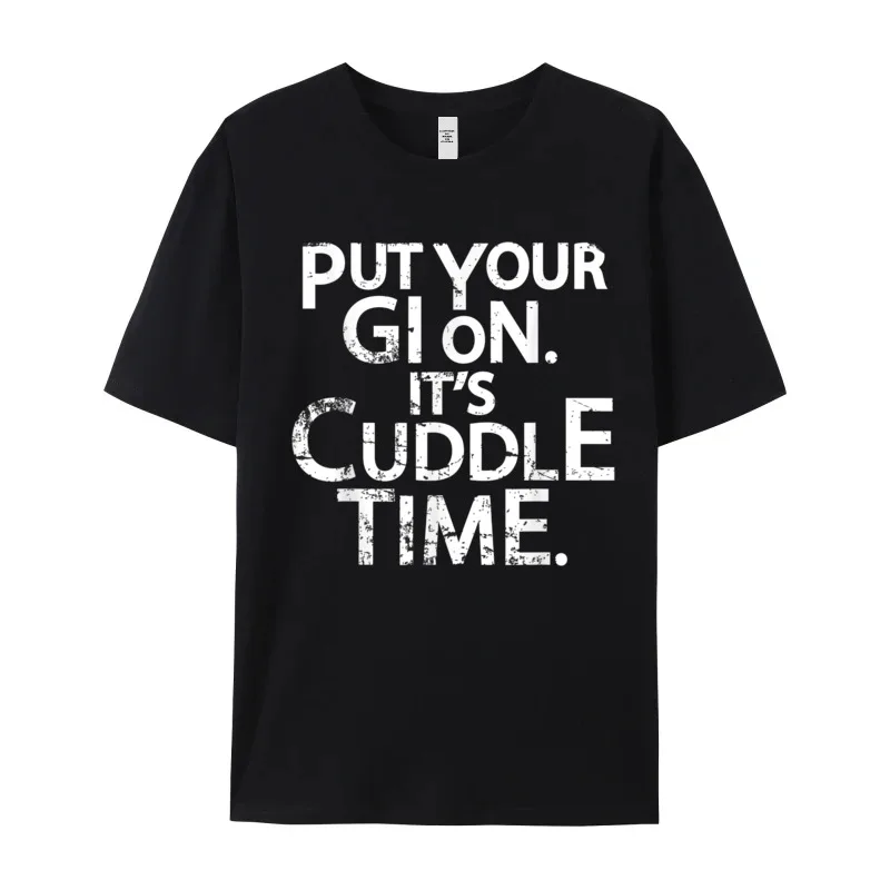 Discount Women's T Shirt Jiu Jitsu Put Your Gi Graphic Tees Pure Cotton Short Sleeve Casual Tee-Shirt O Neck
