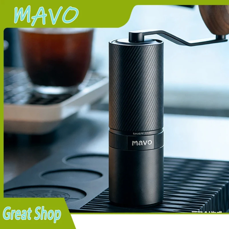 

НОВЫЙ ручной кофемолка Mavo Stick Shadow с ручным приводом, 38-миллиметровым жерновом из нержавеющей стали, для молотого кофе