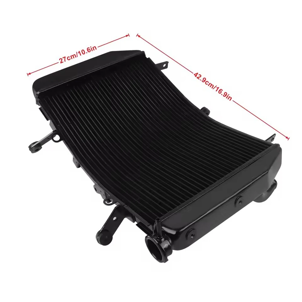 YZFR6 دراجة نارية CNC مشعاع المحرك لياماها YZF R6 2006-2008 2009 2010 النفط المبرد غطاء التبريد محرك خزان المياه YZF-R6