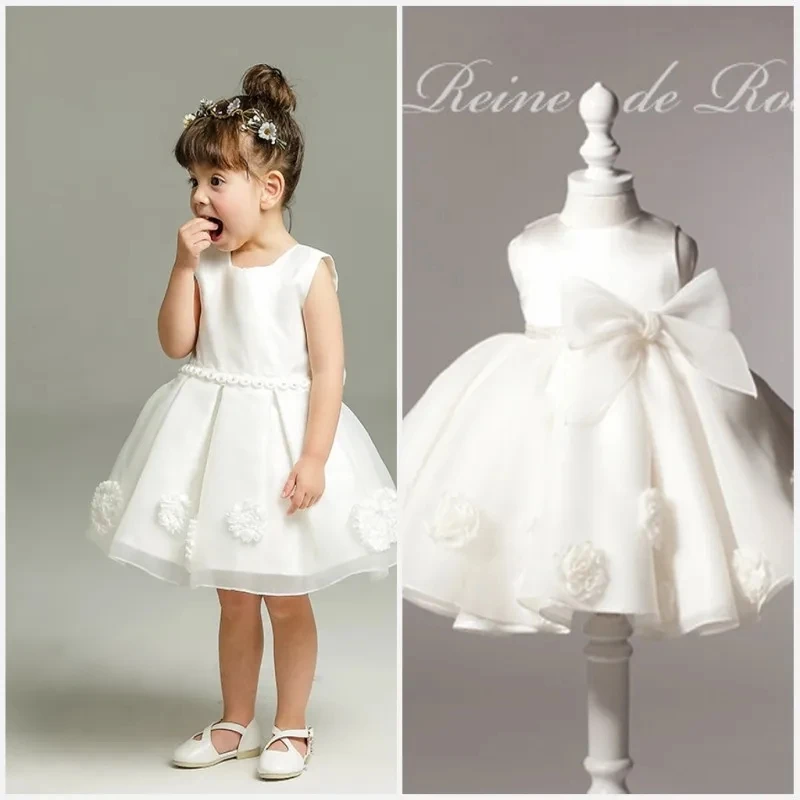 

Baby Christening Gowns Dress Infant Birthday Dress Baptism Wear Baby Girl Clothes Summer Dresses Baby Girl Wedding White Dress