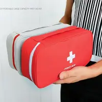 Outdoor Emergency Medical Kit, Portable Car First Aid Kit, Portable Epidemic Prevention Kit, Drug Sorting and Storage Bag