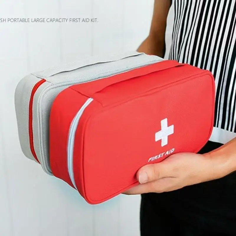 Outdoor Emergency Medical Kit, Portable Car First Aid Kit, Portable Epidemic Prevention Kit, Drug Sorting and Storage Bag