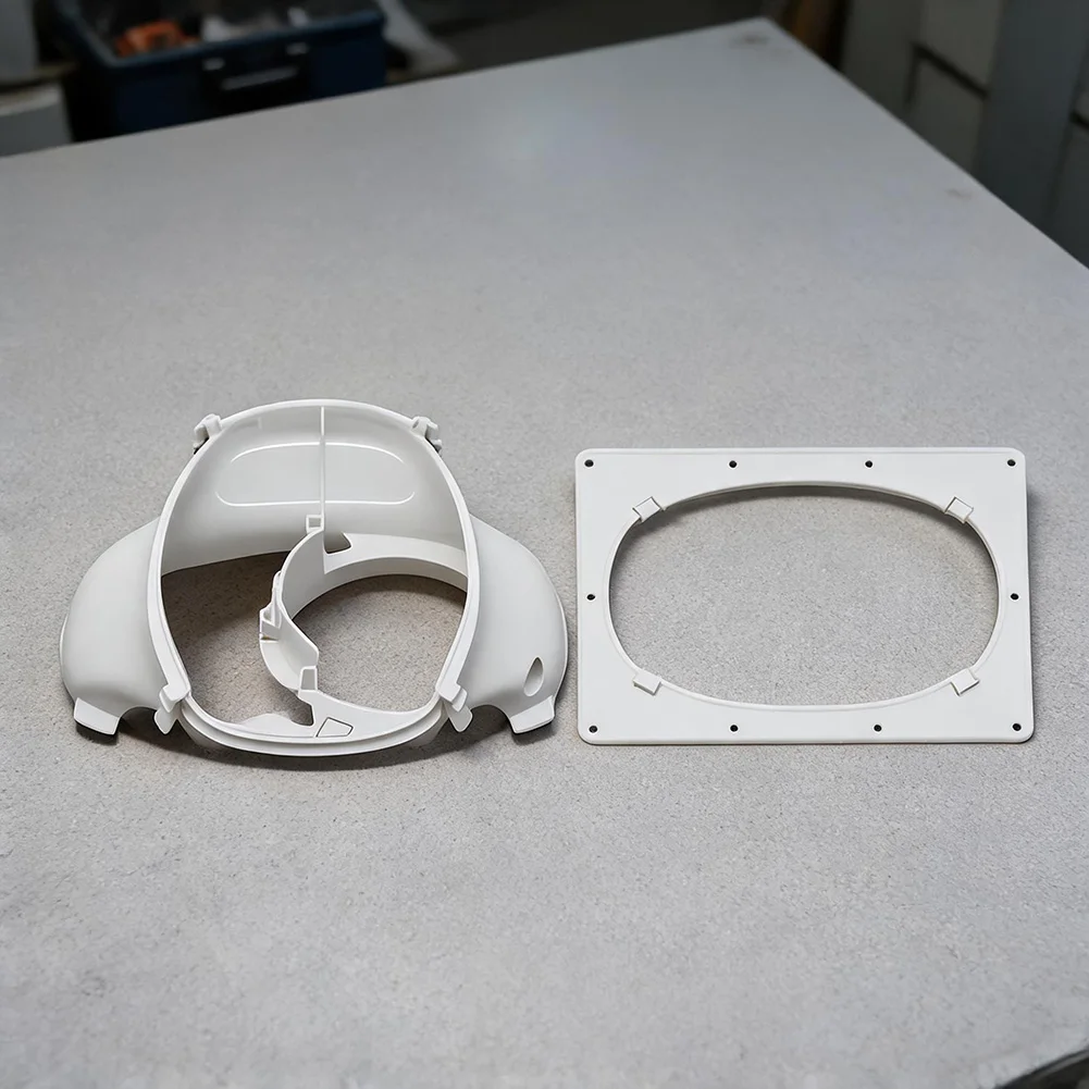 Middle Pipe Joint Dual Pipe Adapter Board 34*22cm Easy Install Air Conditioner Part Air Conditioner Heat-resistant Plastic