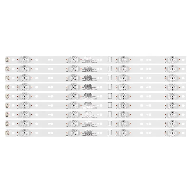 Tira clara para Skyworth 43G6 43E3600W 43S1, 5800-W43018-0P10 \ 6P00 4, espelho côncavo