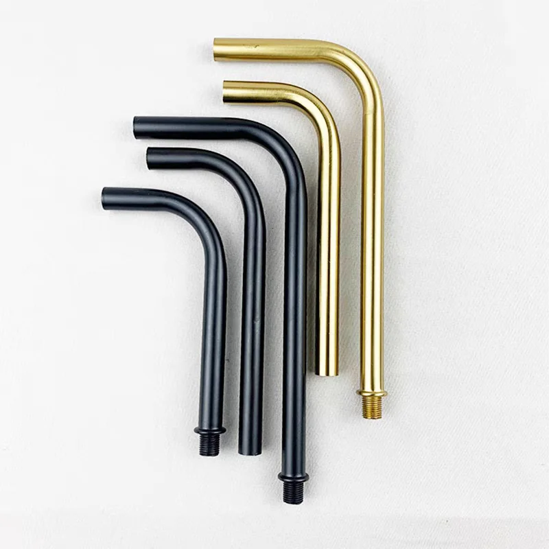 Lighting accessories M10 metal bent tube retro wall light modification connecting tube seven character tube inner and outer teet