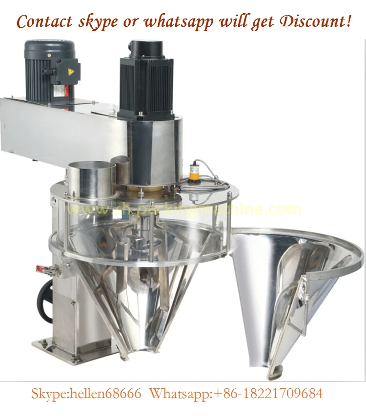 automatic powder filling machine,316L flour filling machine with spiral feeder,pepper filler,CE