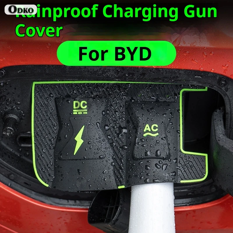 For BYD Destroyer 05DMI 120km Song L DMI EV Dedicated New Energy Car Charging Port Waterproof Protector Cover Gun Rain Cover
