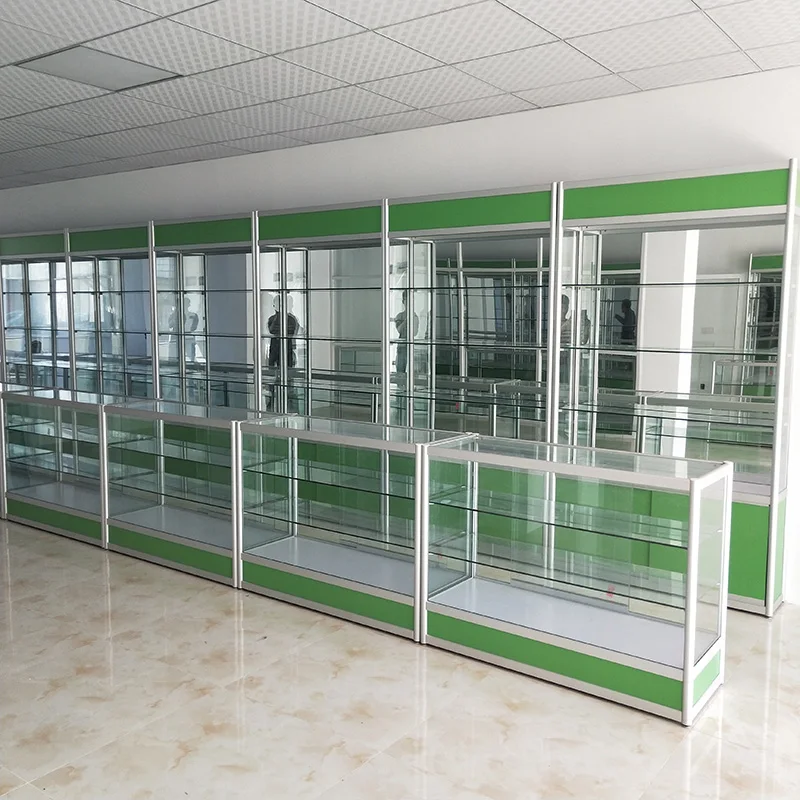 Custom.Pharmacy Furniture Shop Counter für Medicine Store Design Pharmacy Showcase