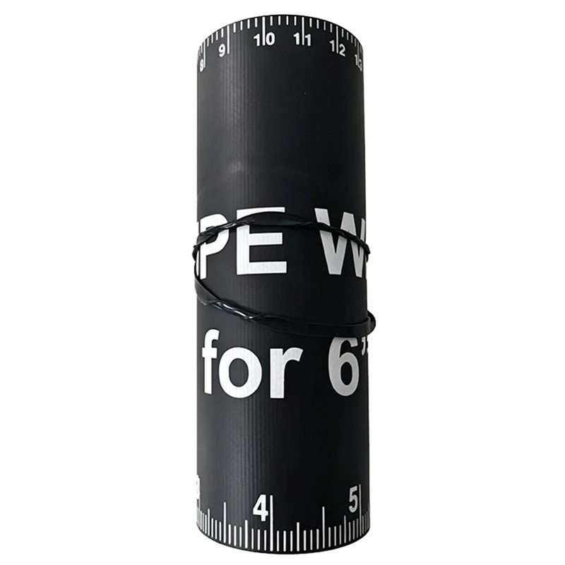 DT19 Pipe Wrap Around Measuring Tool Flex Angle Gauge for Diameter 1-6 Inch Pipe Trimming Ruler