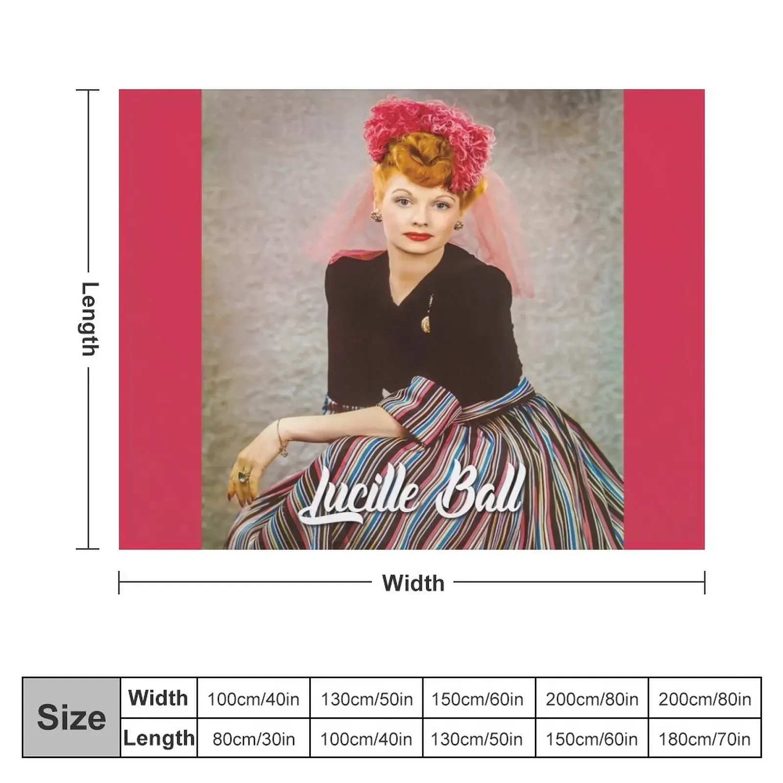 Lucille Ball Throw Blanket Heavy Blankets For Baby Blankets