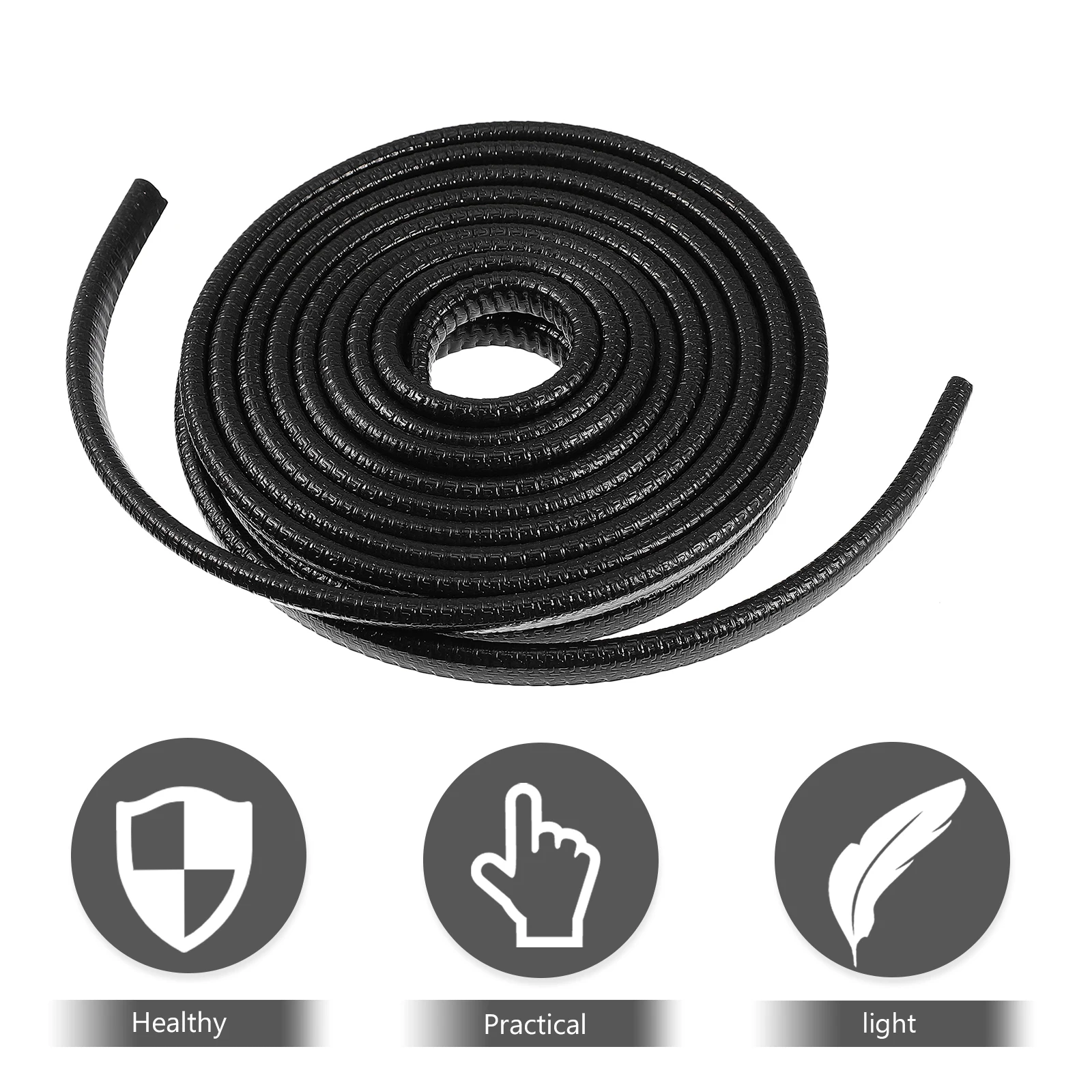 Car AntiCollision Strip Rubber Protector Sealing Edging Glue Stylish Design Premium Material Durability Practicality