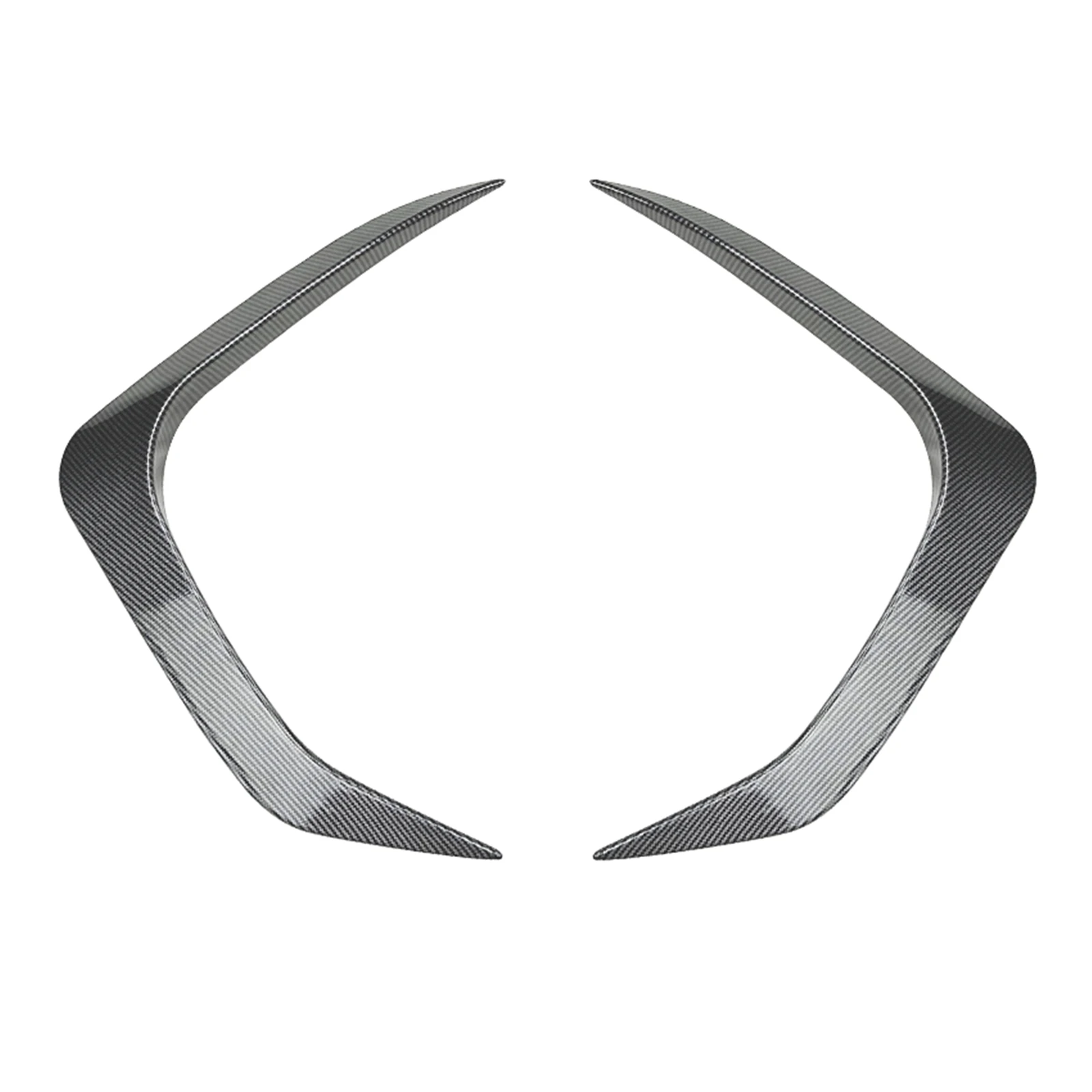 

2 шт., передняя боковая накладка на спойлер Canard, сплиттер, крышка для губ для BMW X1 U11 U12 M Sport 2023-2024