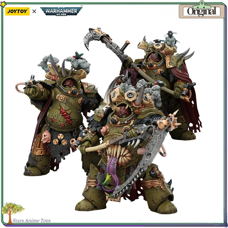 JOYTOY 1/18 Action Figure Warhammer 40000 Death Guard Deathshroud Terminator Champion Toy view 4