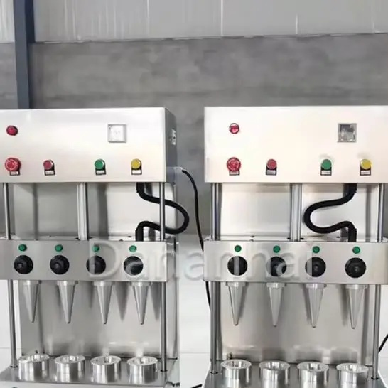 

Fully Automatic Pizza Cone Machine Set Egg Tube Oven 110V 220V for Kitchen Home Use