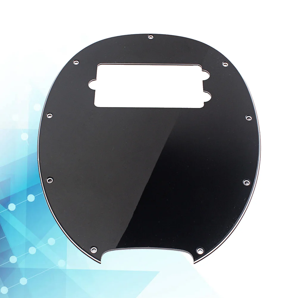 4 camadas 9 buracos humbucker pickguard baixo pickguard placa de risco para música homem mm estilo 4 cordas guitarra elétrica baixo