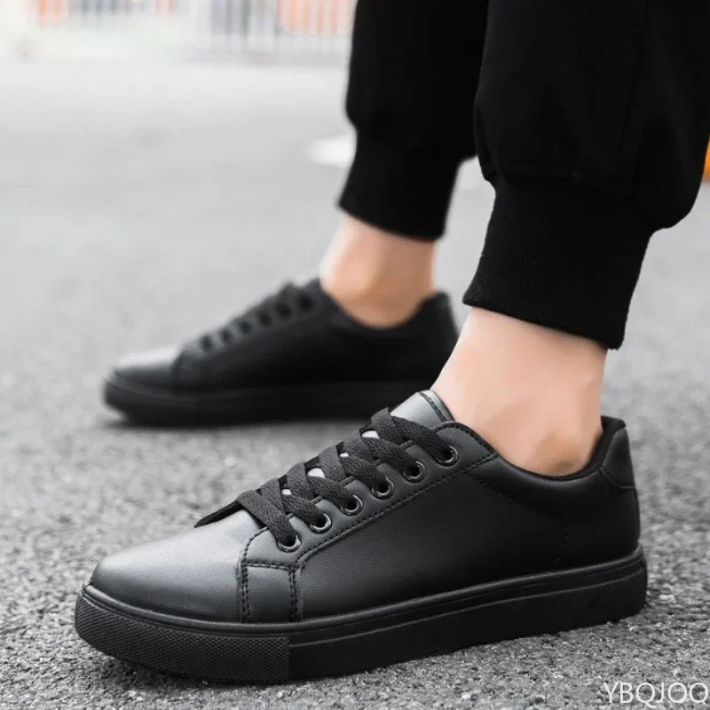 2026 Sommer Neue Weiße Schuhe für Herren – Schlichte und Modische Boardschuhe, Trendige und Vielseitige Freizeitschuhe für Herren in Übergrößen – Detail 6