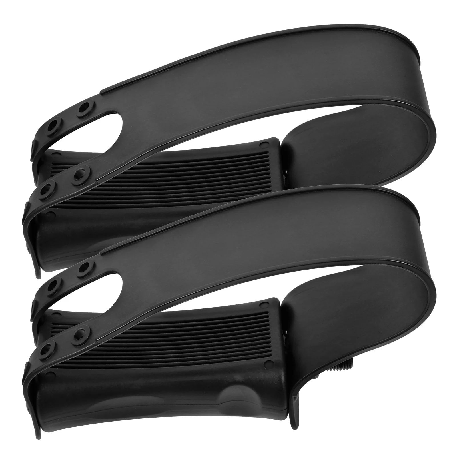 

1Pair Exercise Bike Pedals Heavy Duty Replacement Pedals Non Slip Surface Adjustable Strap Indoor Fitness Bike Accessories