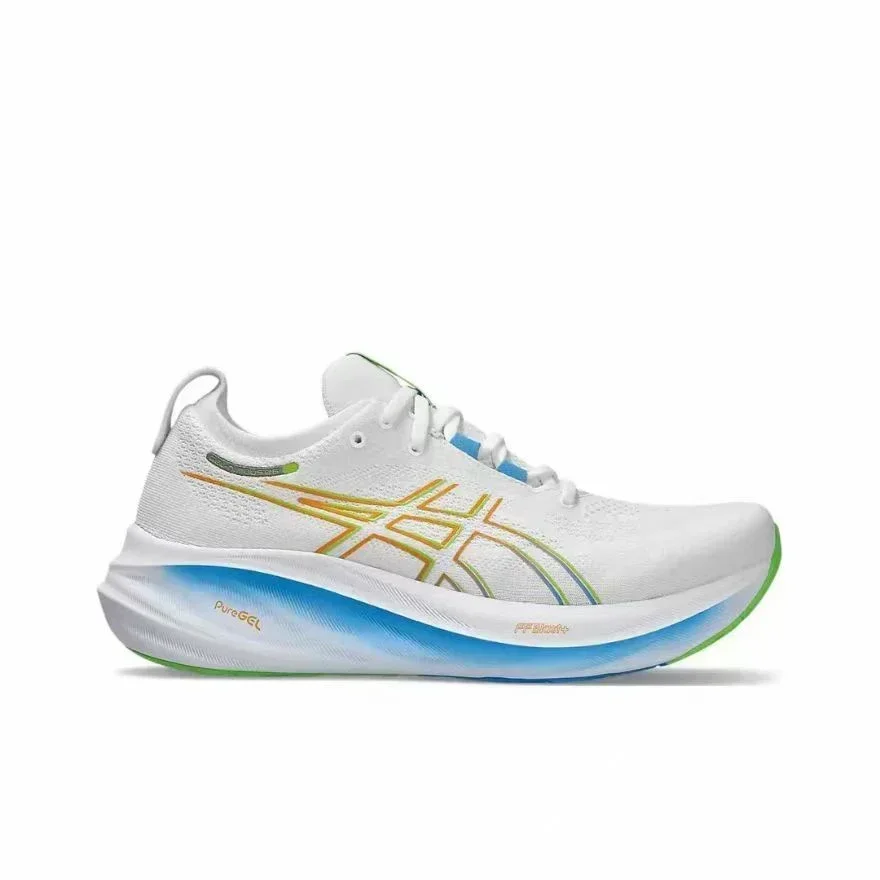 Asics Nimbus 26 Road Running Shoes for Men Air Cushion Outdoor Sport Shoes Male Trainers Summer Jogging Shoes Women Footwear