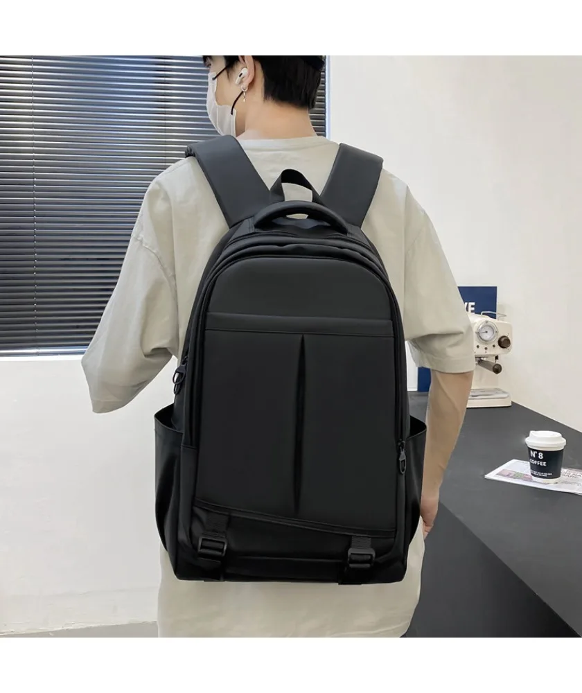 Men's Business Computer Backpack Large Capacity Commuter Versatile School Bag Casual College Student Backpack Men