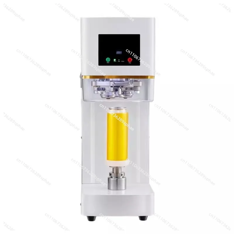 Automatic Can Sealer - Layered Beverage and  Milk Tea Non-Woven Sealing