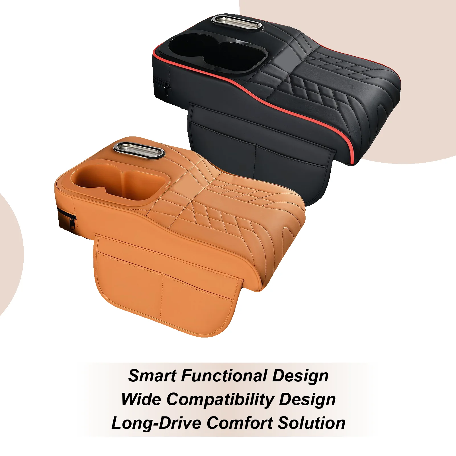 

Крышка центральной консоли, многофункциональный органайзер, автоматическая центральная консоль, подстаканник для внедорожника, грузовика, седана, минивэна, поездки на работу