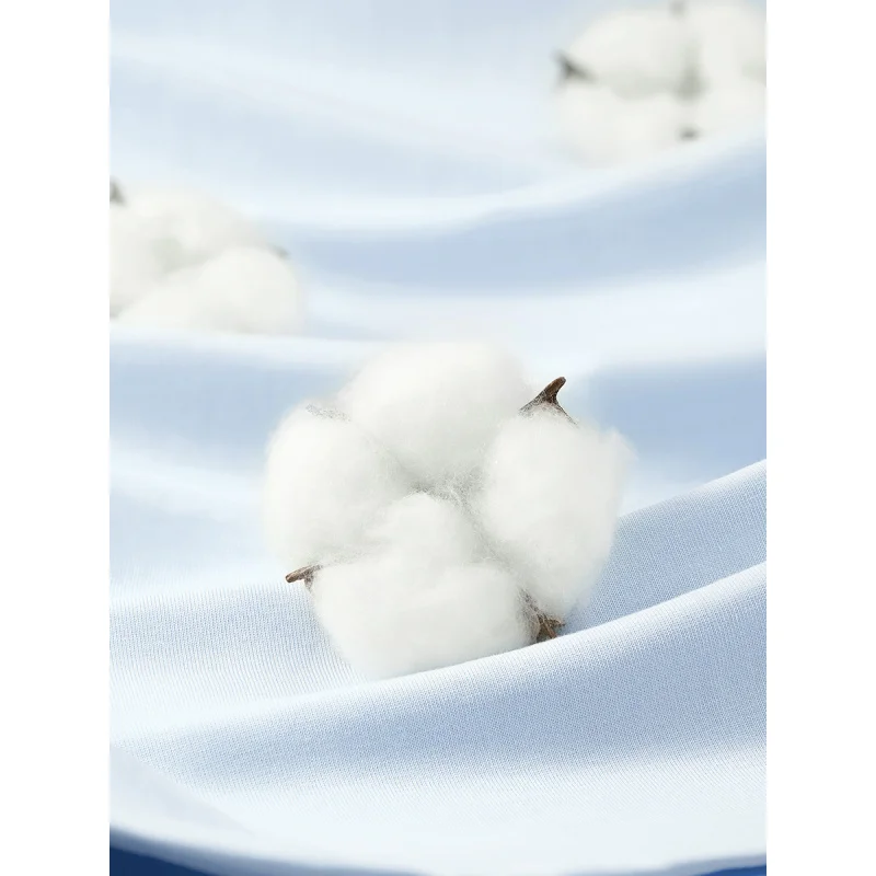 GIOIO MenTT shirt，2025New230gHeavy Pure Cotton Solid Color Short SleeveTT shirt，Fashionable Casual Base Shirt