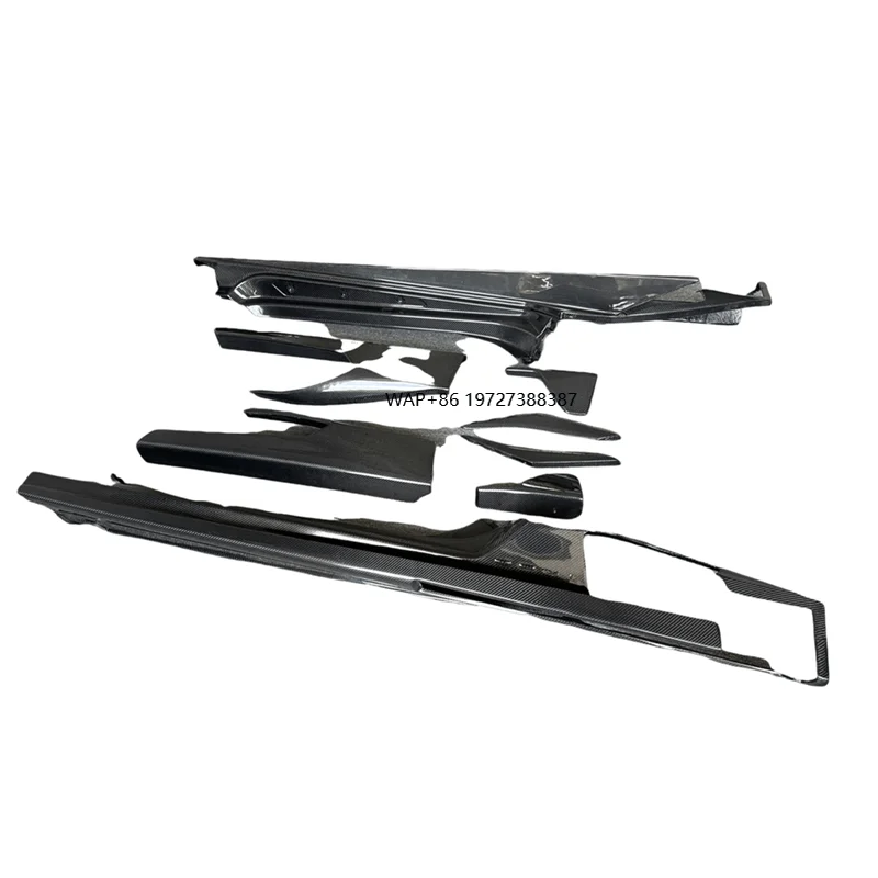 

Suitable for LP580 LP610 Modified Upgrade Msy Style Carbon Fibre Side Skirt Side Skid Plate