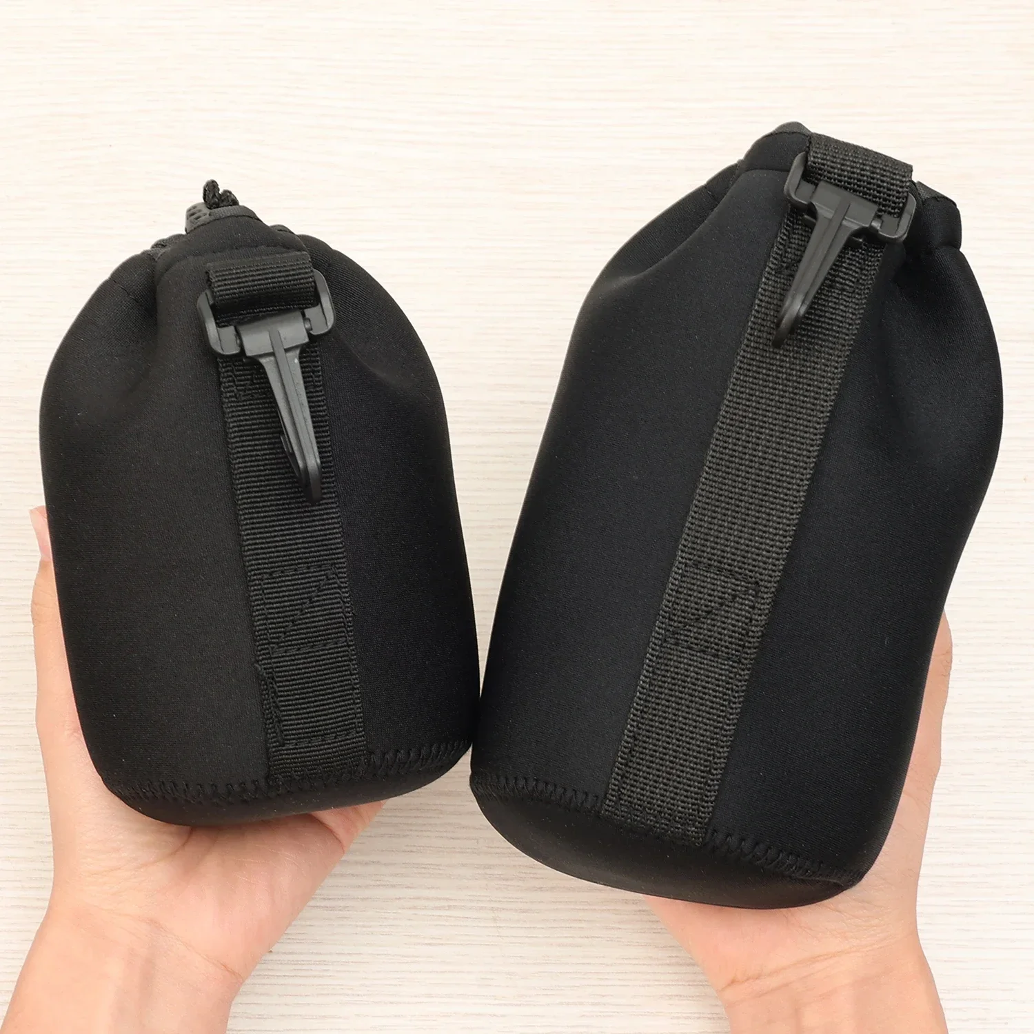 1-4Pcs Camera Lens Pouch Bag Neoprene Waterproof Soft Video Camera Lens Pouch Bag Case For Canon Sony Most Digital SLR Camera