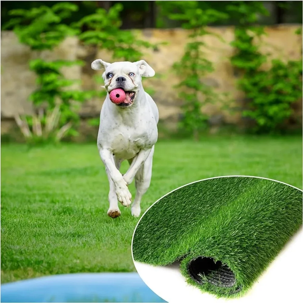 

Artificial Lawn Outdoor Decoration - Indoor and Outdoor Fake Grass Area Fake Grass Mat,Indoor and for Pet Dogs Artificials Turf