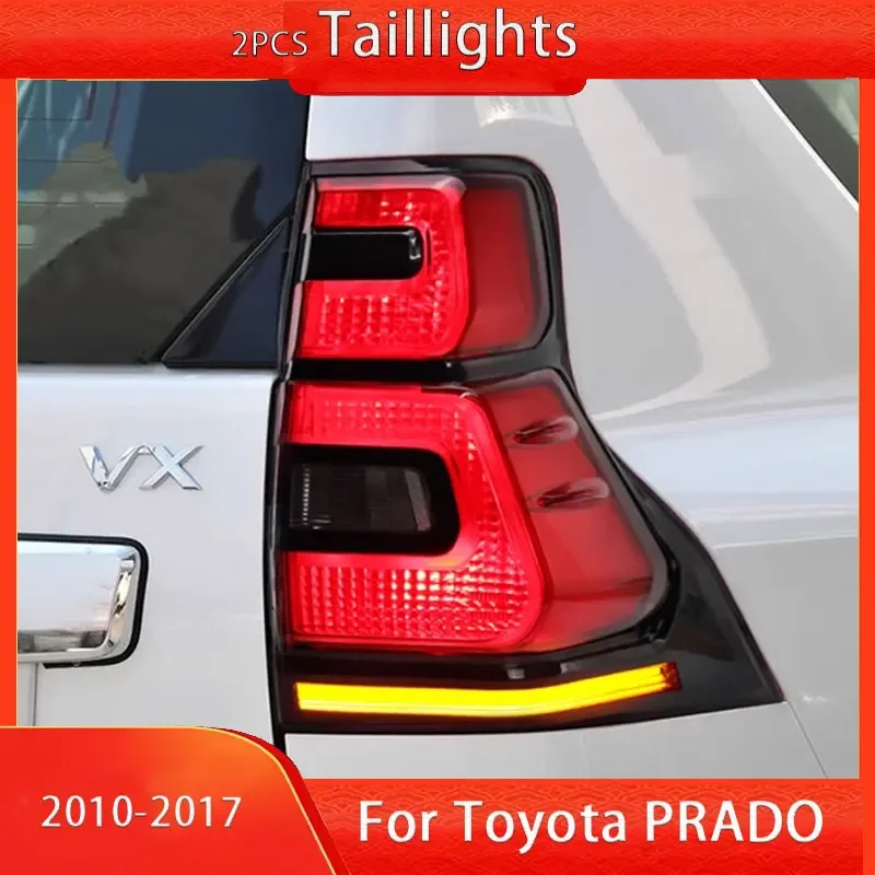 LED Tail Light Rear Lamp For Toyota Land Cruiser Prado 150 LC150 FJ150 GRJ150 2010- 2017 Car Accessories LC150 Tail Light