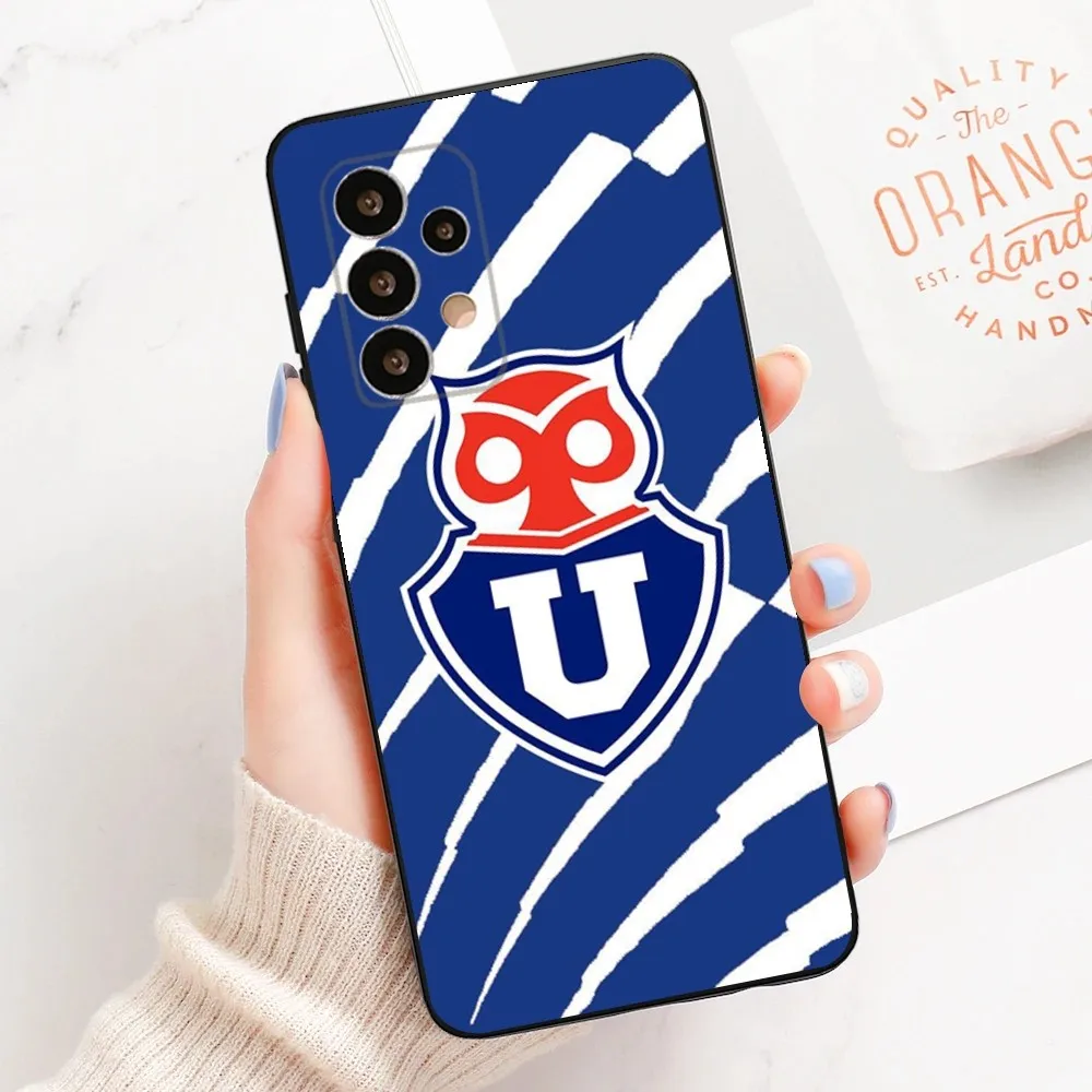 C- Chile University Logo Phone Case For Samsung Galaxy A20,A21s,A22,A31,A32,A52,A53,A72,73,A80,A91Soft Black Cover