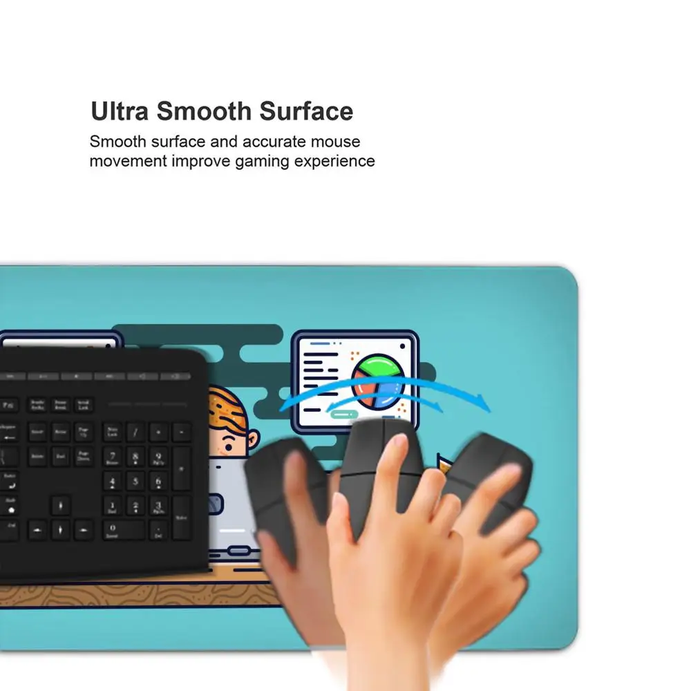 Python Programmer Eat Code Sleep Mouse Pad Printing Computer Mens Anime Gaming Table Carpet Mat Gamer Play PC Keyboard Desk