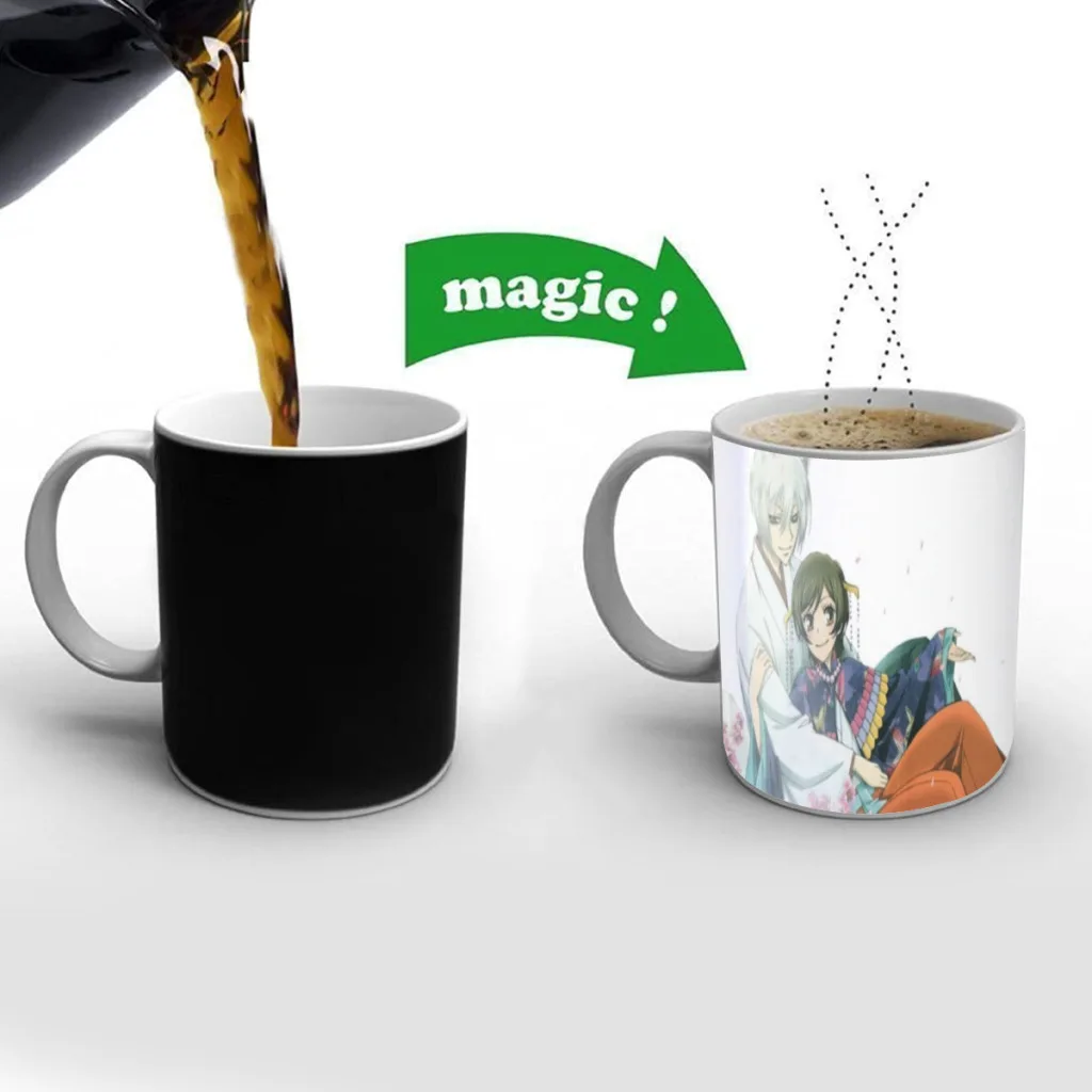 Anime Kamisama Hajimemashita Free shipping Mug Changing Color Ceramic Coffee Mugs Magic Tea Cup Best Gift For Your Friends