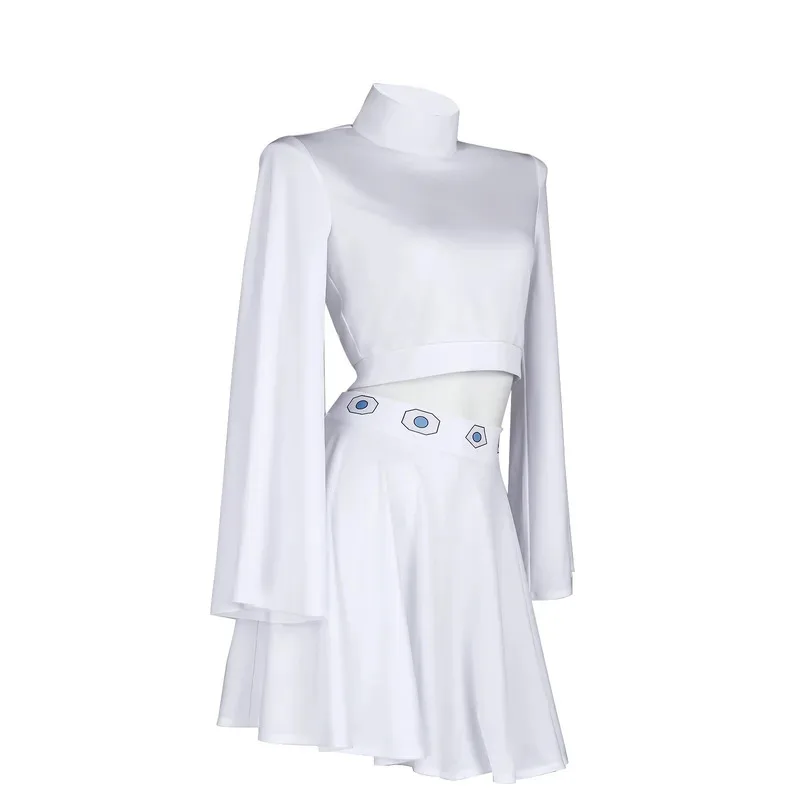 Leia Cosplay Costume Fantasy Princess Dress For Women Girls…