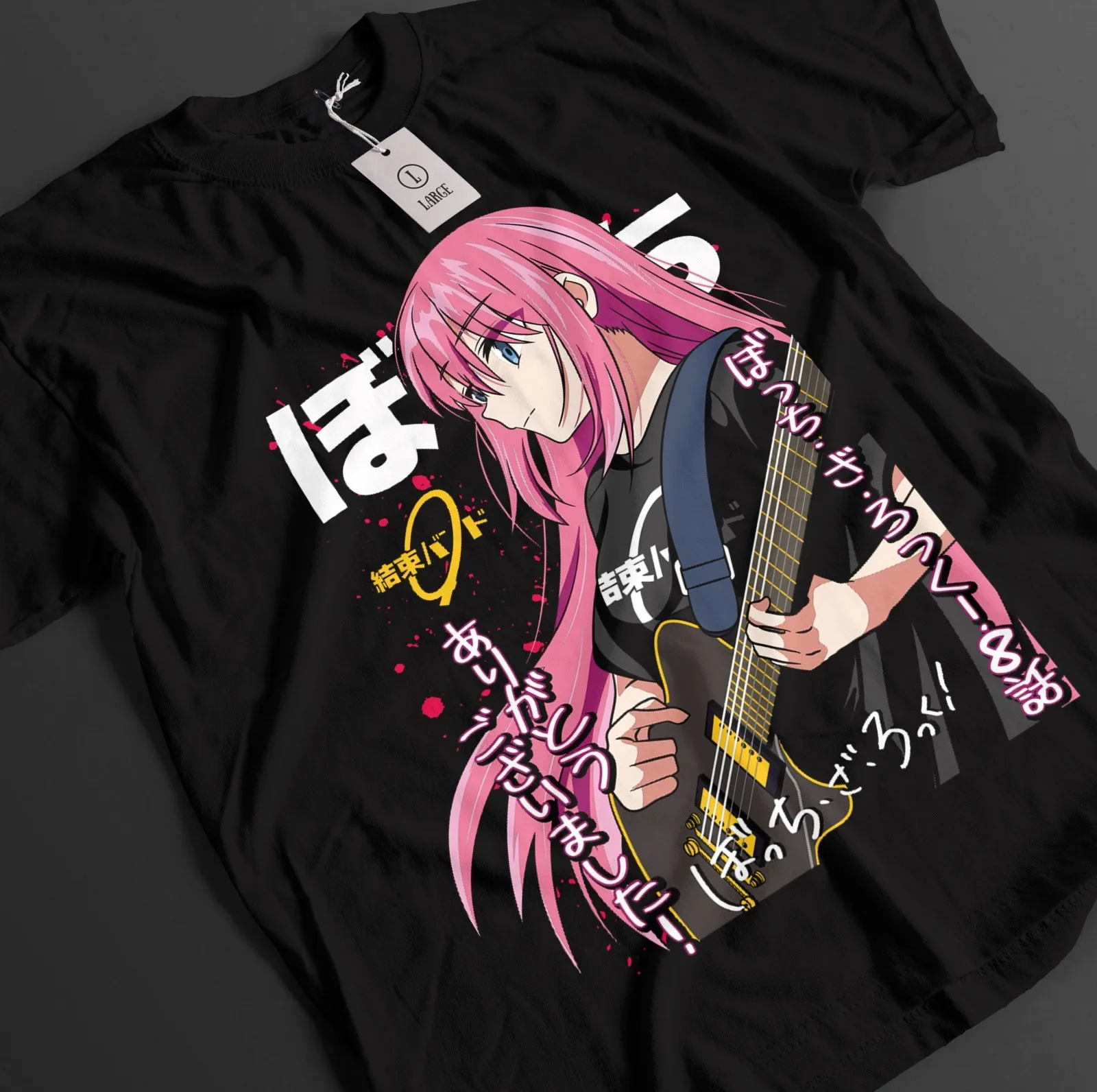 Bocchi The Rock Shirt Hitori Bocchi Tshirt Nijika T-Shirt Ryo Top Kita Anime Tee