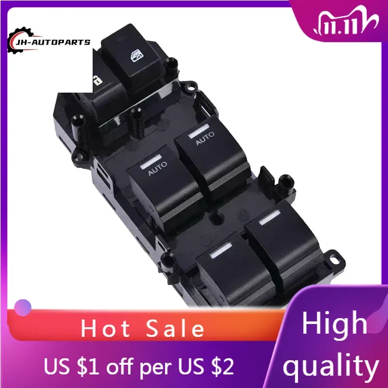 

Car Window Button Master Power Window Door Control Switch For Honda Accord LX 2011-2017
