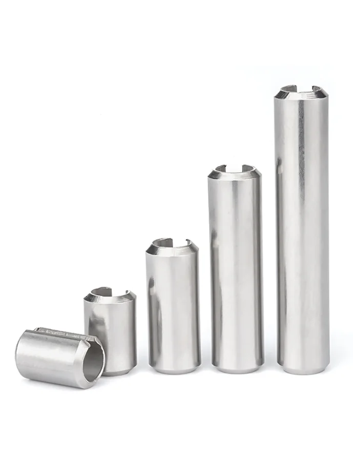 Split Spring Dowel Tension Roll Pin Elastic Cylindrical Cotter Pin Dowel Elastic Cylindrical Slotted Pin GB879 304StainlessSteel