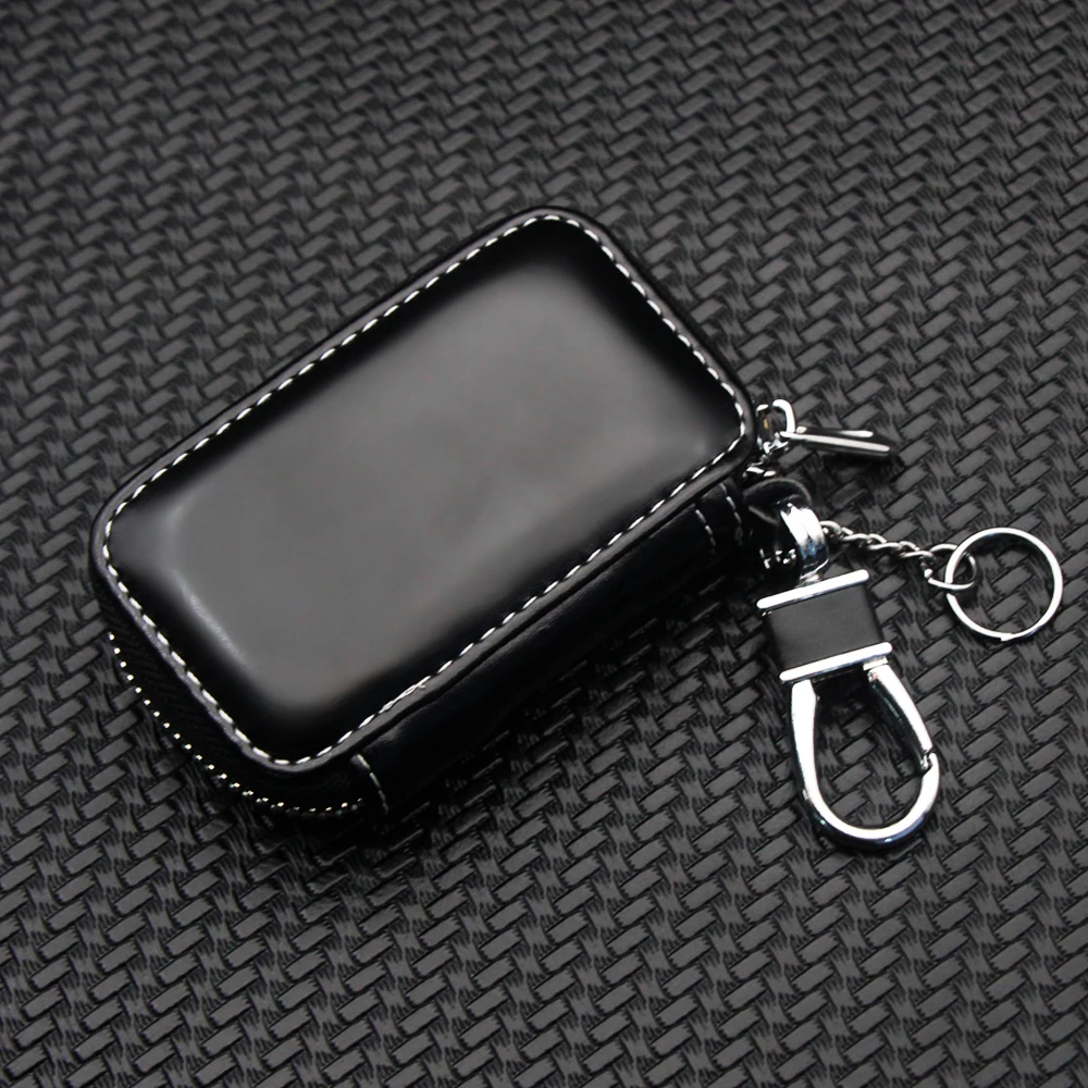 Leather Car Key Case Pouch Multifunctional Keychain Bag Organizer Key Holder For Volvo XC70 V60 XC60 XC90 V50 S60 V90 V40 S40