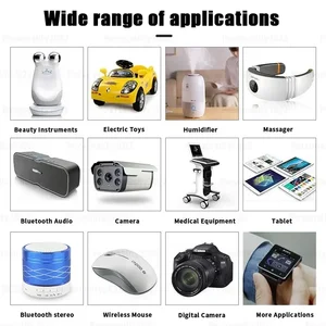 502030 Batterie 3,7 V 250mAh Lipo Polymer wieder aufladbare Li-Ionen-Batterien Ph-2.0mm für Bluetooth-Headset-Auto-Rekorder-Spielzeuge usw. 6 Hauptverkaufskurs - №4