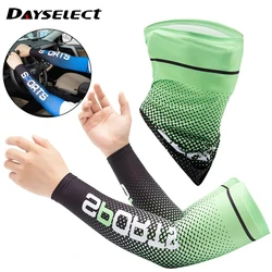 Summer Long Gloves Sun UV Protection Hand Protector Cover Sport Cycling Fishing Sleeves Arm Cover Ice Silk Sleeves Arm Cool