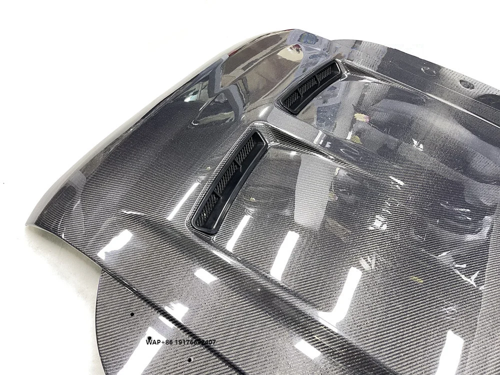 Not available in stock Custom OEM Carbon Fiber Hood 3K Twill High-Gloss Lightweight Aerodynamic for European Luxury Car Upgrade