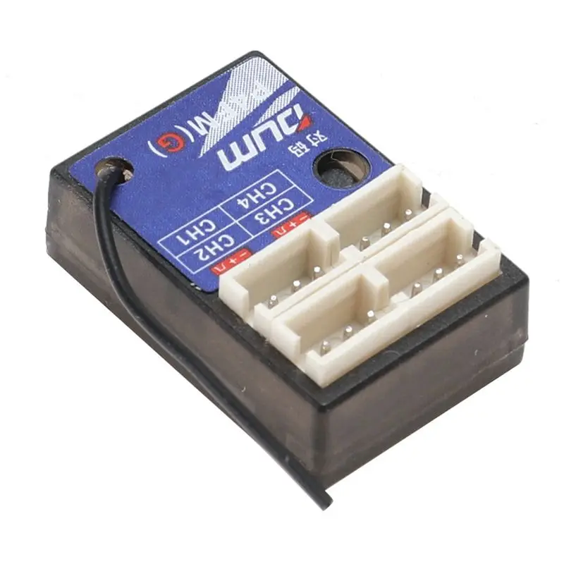 Best-3-10V Voltage P4FM 4CH Mini Receiver With/Without Gyroscope For RC Car Boat Tank Robot With Gyroscope