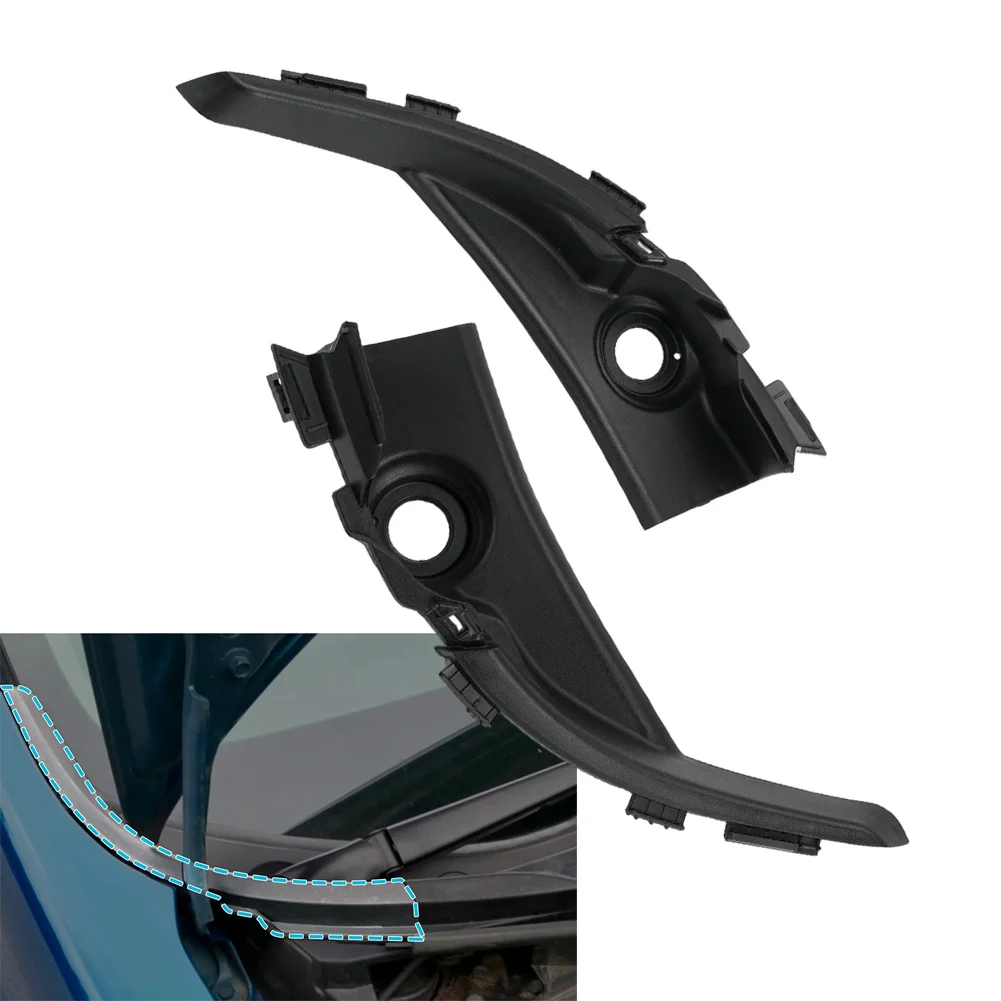 

Комплект накладок для углов лобового стекла из прочного АБС-пластика, простая установка, повышенная безопасность вождения, герметизация автомобиля