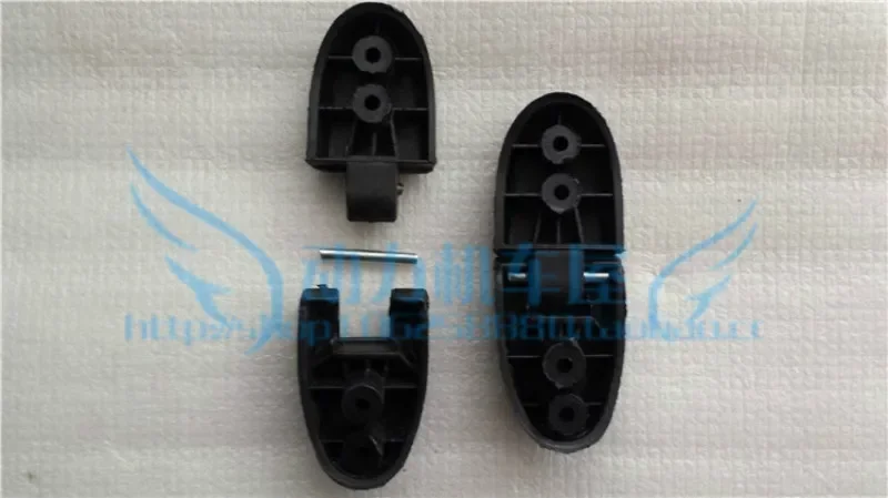 Black Aluminum Alloy Motorcycle Tailbox Tool Storage Trunk Hinges Durable Secure Storage for Motorcycles