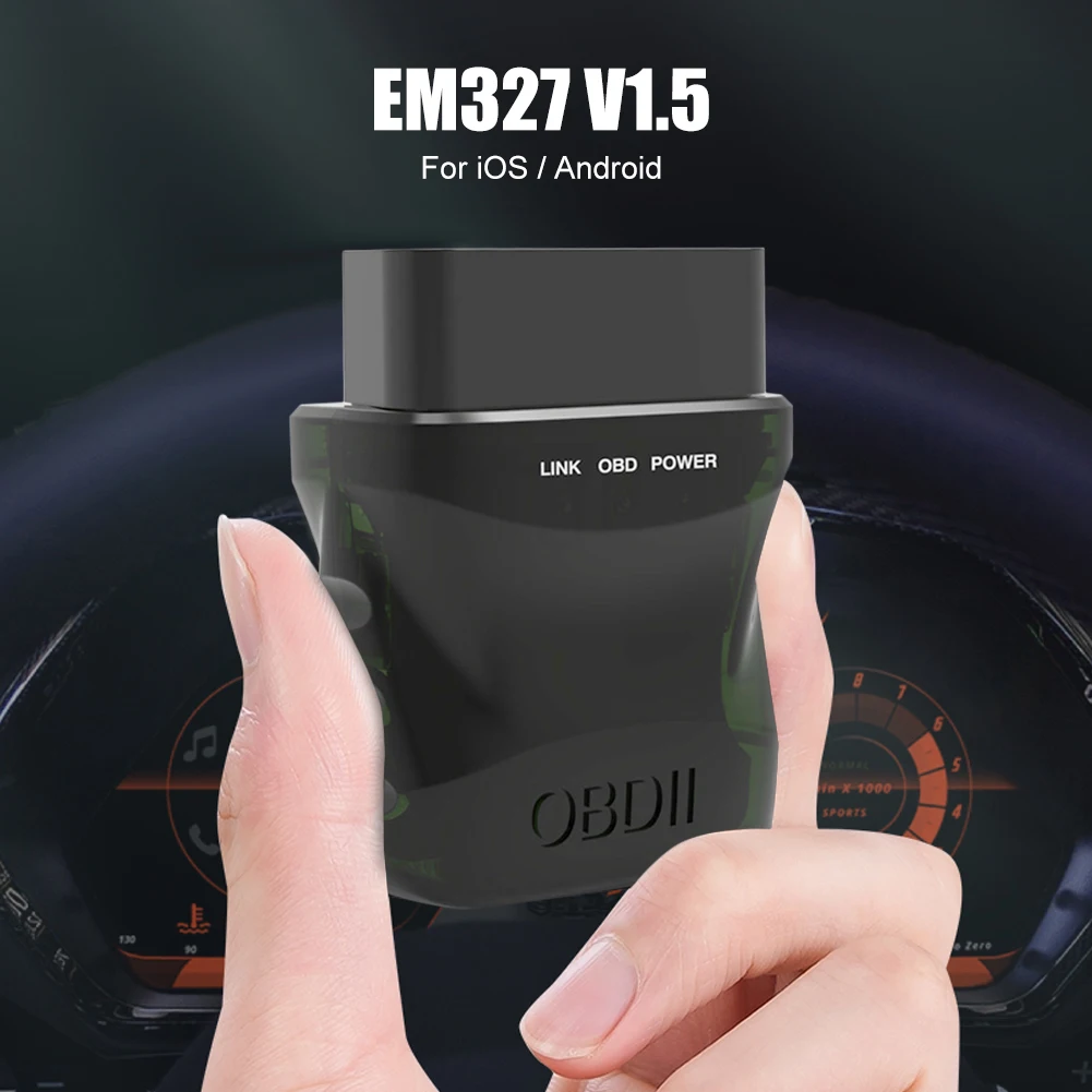 Smart Bluetooth OBD2 Scanner Professional Car Diagnostic Scan  OBDII Engine Light Fault Code Reader Tool For Bmw Tesla VW Benz