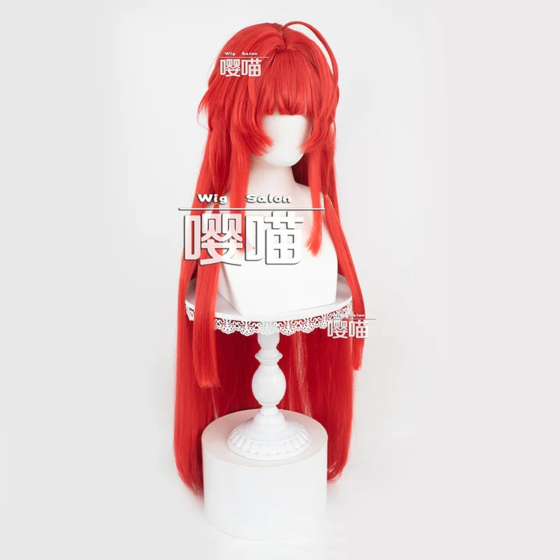 New Anime Dragon Raja Uesugi Erii Cosplay Wig For Halloween Christmas Comic con Game Anime Party Wig+cap